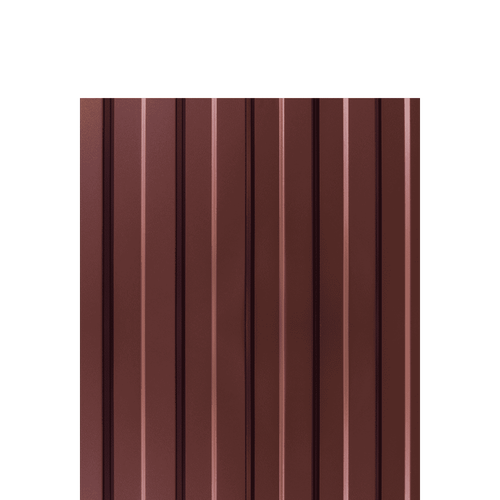 Профлист (профнастил) С8 0,5 RAL-3005 красное вино