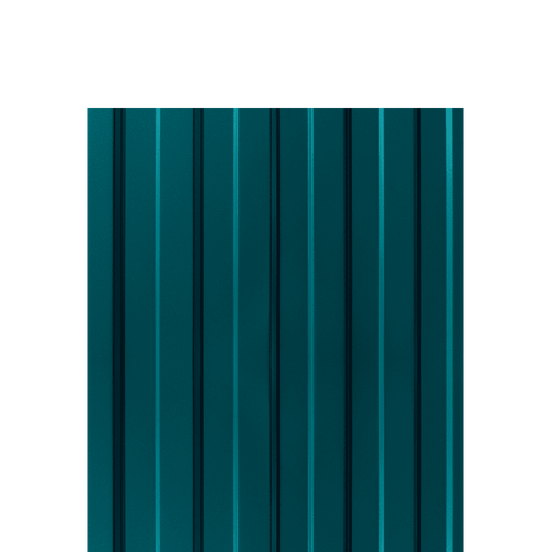 Профлист (профнастил) С8 0,45 RAL-5021 водная синь