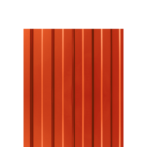 Профлист (профнастил) С8 0,4 RAL-2004 оранжевый